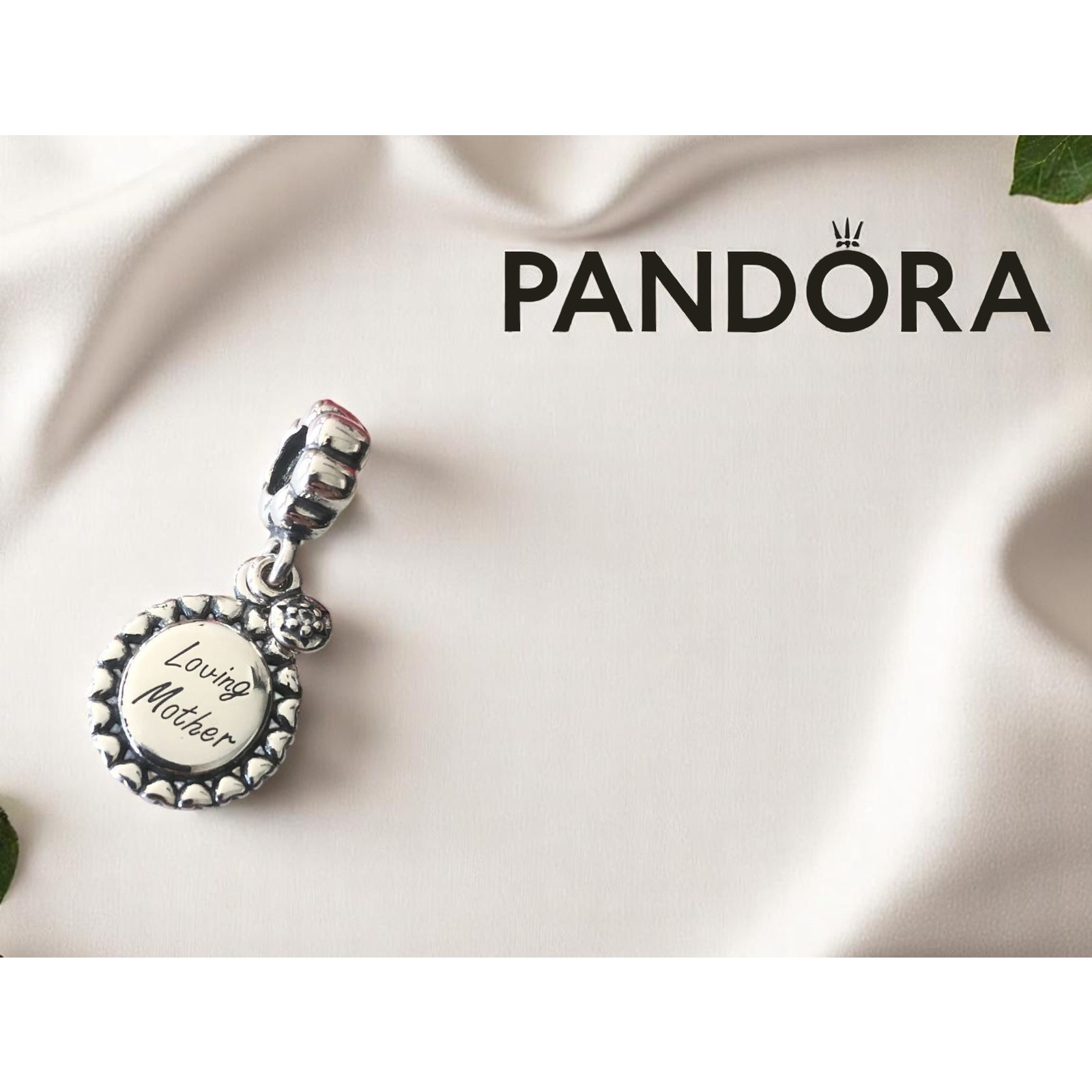 Pandora “Loving Mother” Sterling Silver Dangle Charm Nwt
